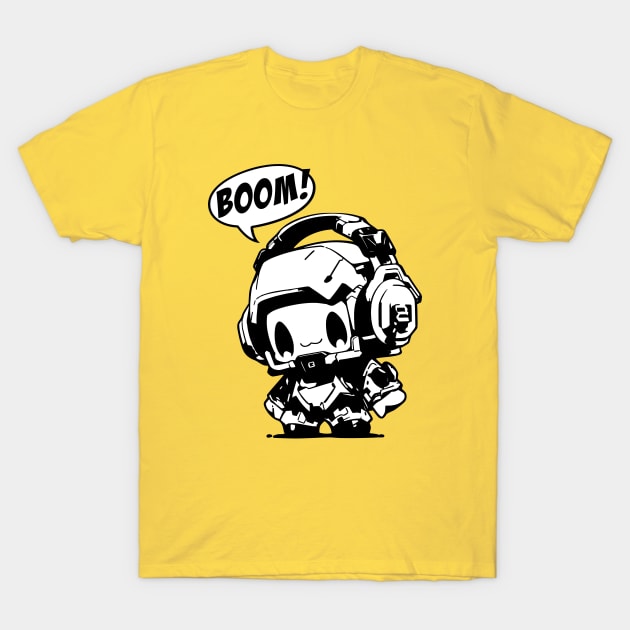 BOOM BOOM! T-Shirt by KIMIDIGI